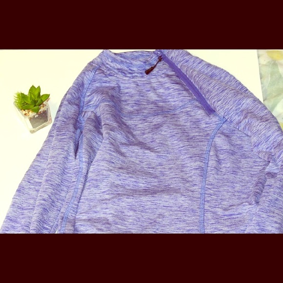 Lightly used purple zip jacket - Picture 1 of 5